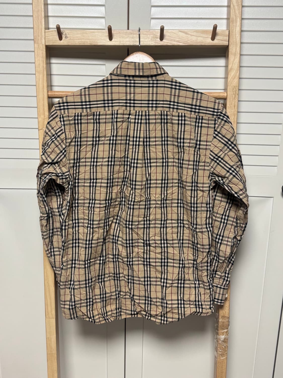 런던 버버리 체크 셔츠  상품이미지4