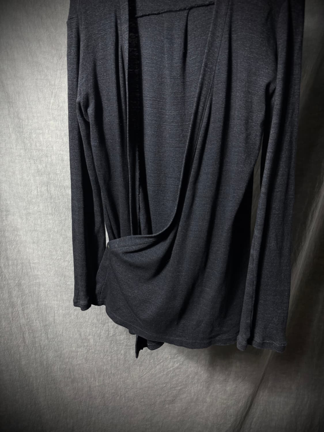 Rip Van Winkle Draped Cardigan  일본 아방가르드 상품이미지4