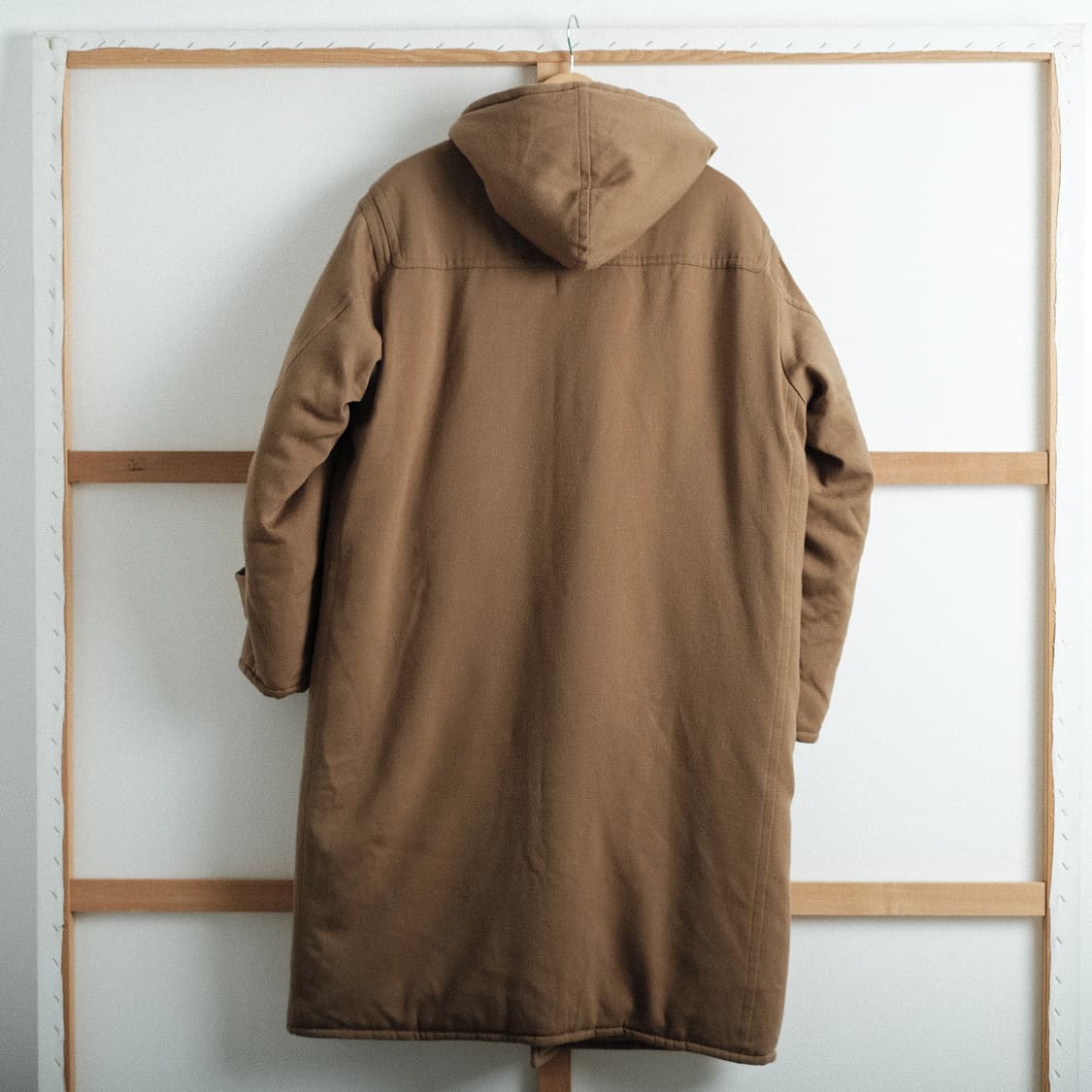 코모리 울 더플코트 베이지 2(100-105)사이즈 상품이미지8