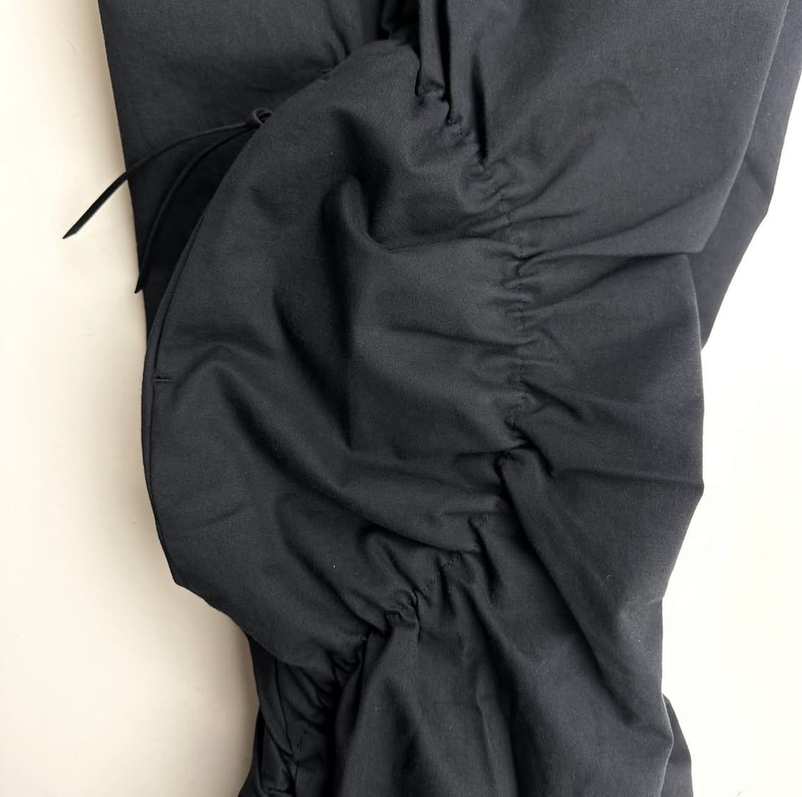 (S) 포스트아카이브팩션 파프 8.0+ 셔링 팬츠 블랙 상품이미지3