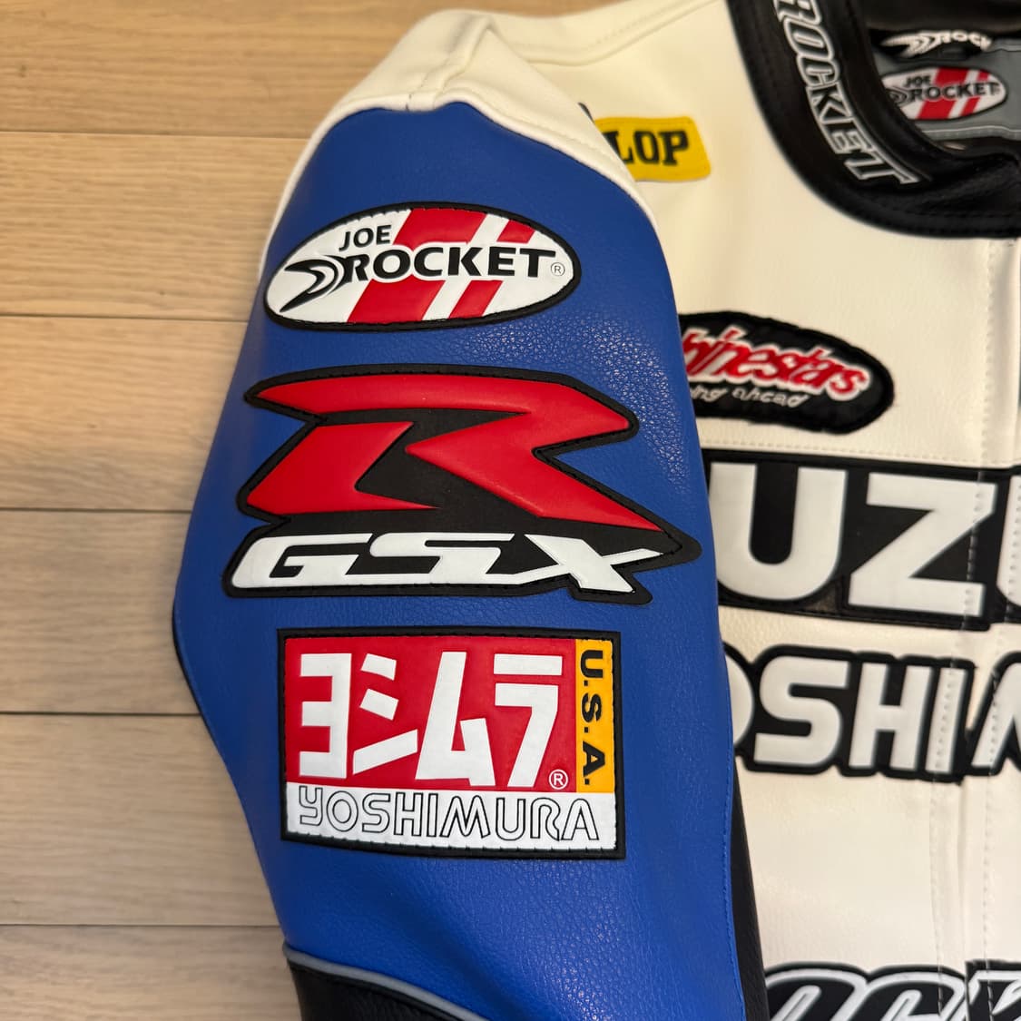 SUZUKI 스즈키 요시무라 바이크 레이싱 자켓 L 상품이미지3