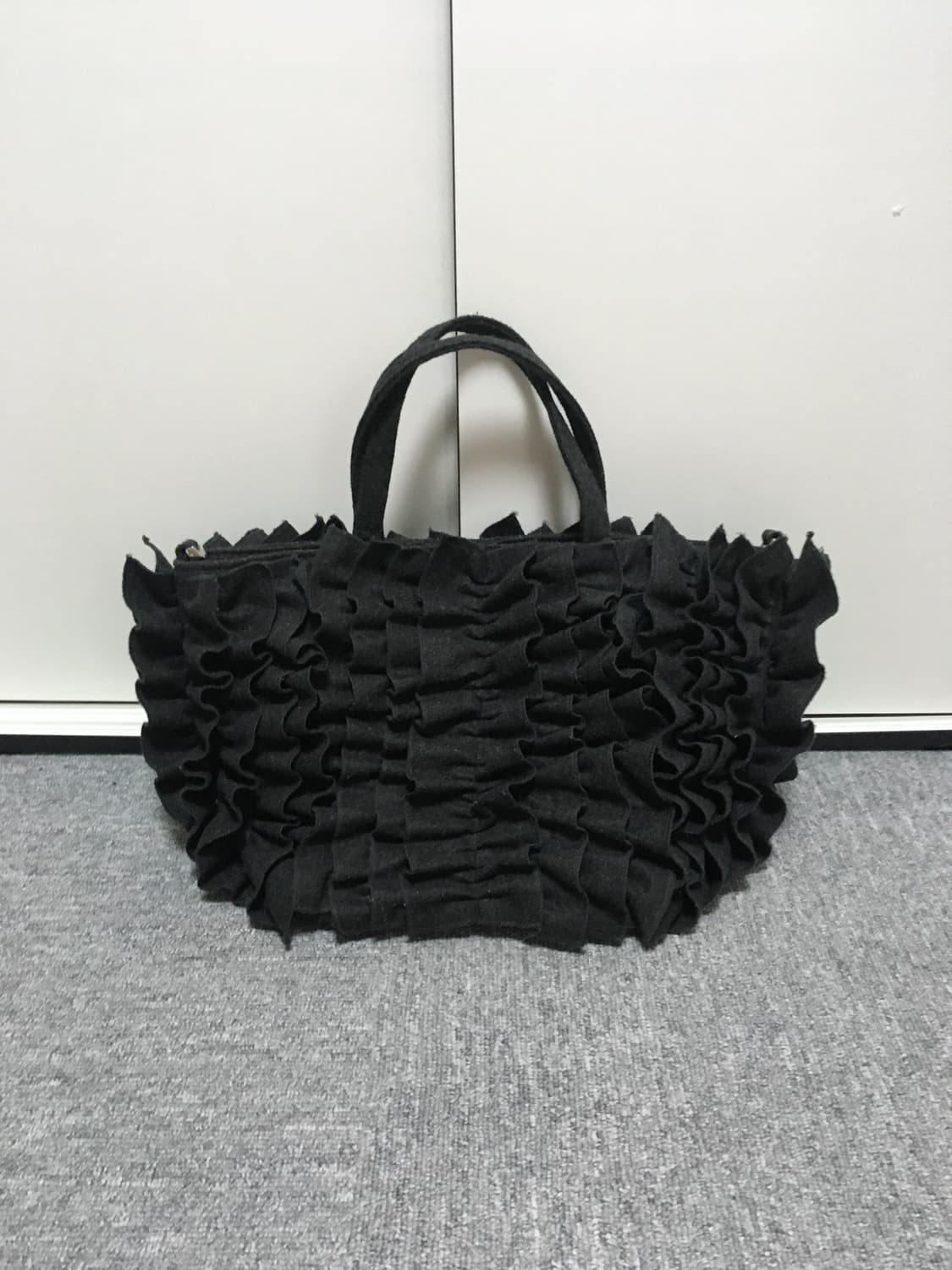 Ray Beams 레이빔즈 그레이 프릴백 상품이미지1