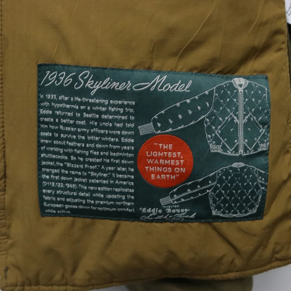 에디바우어 스카이라이너 EB 550 구스다운 퀼팅 점퍼 62316 상품이미지6