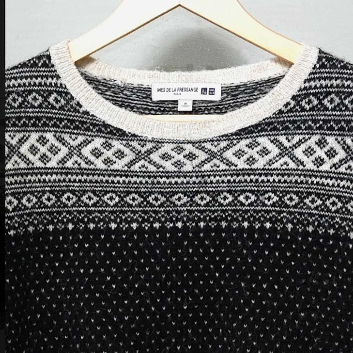 여성55)유니클로 x 이네스 알파카 니트 상품이미지2