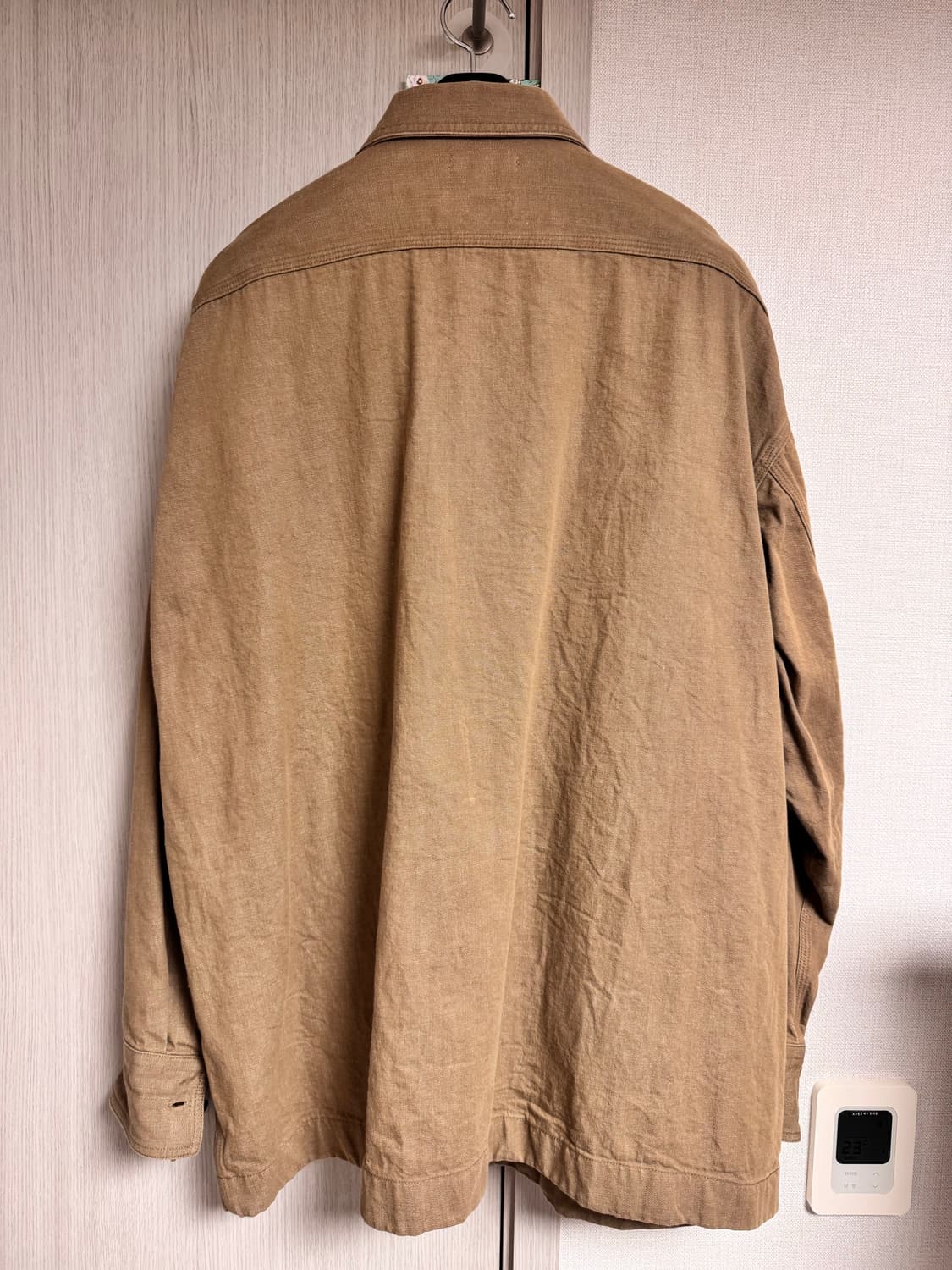 유니클로 U 워크셔켓 베이지 2XL 상품이미지2