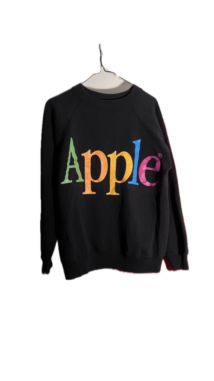빈티지 애플 스웻 90s usa made vintage apple 상품이미지1