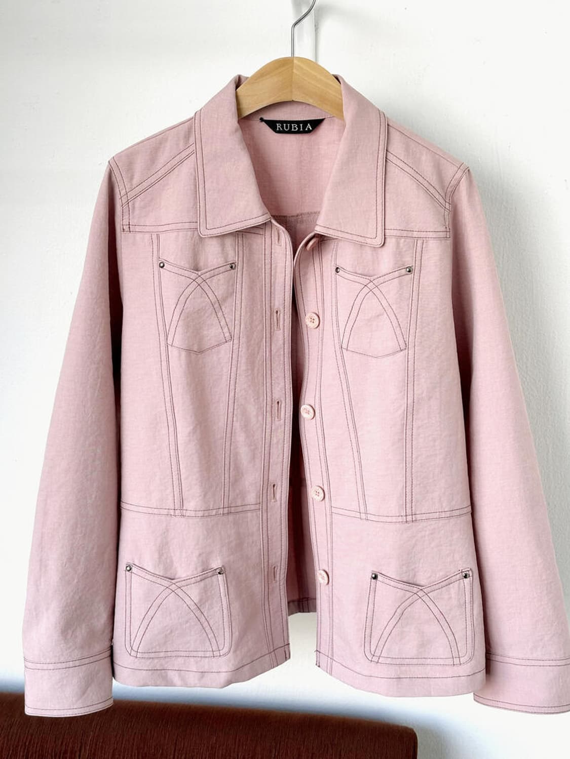 Washed poly design single jack 상품이미지1