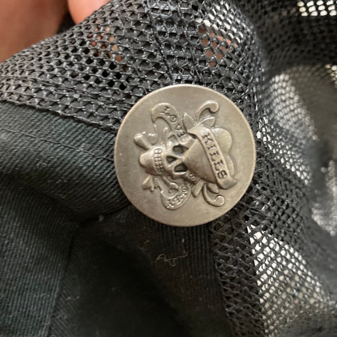 Ed hardy 레터링 매쉬 트러커 캡 상품이미지5