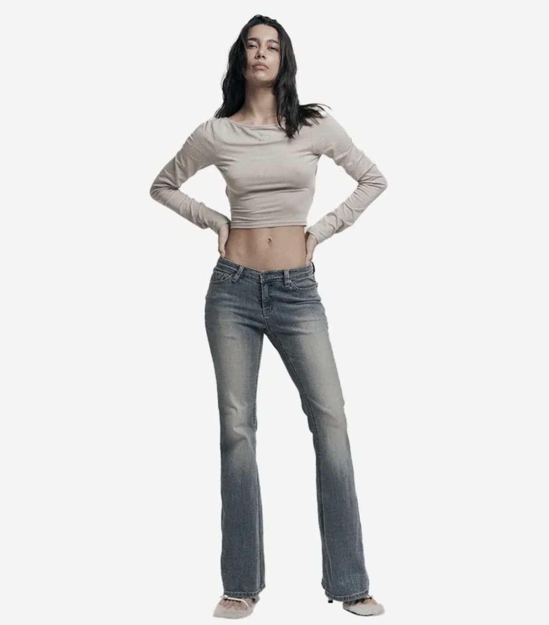 오도어 빈티지 로우진 블루 2 size 상품이미지1