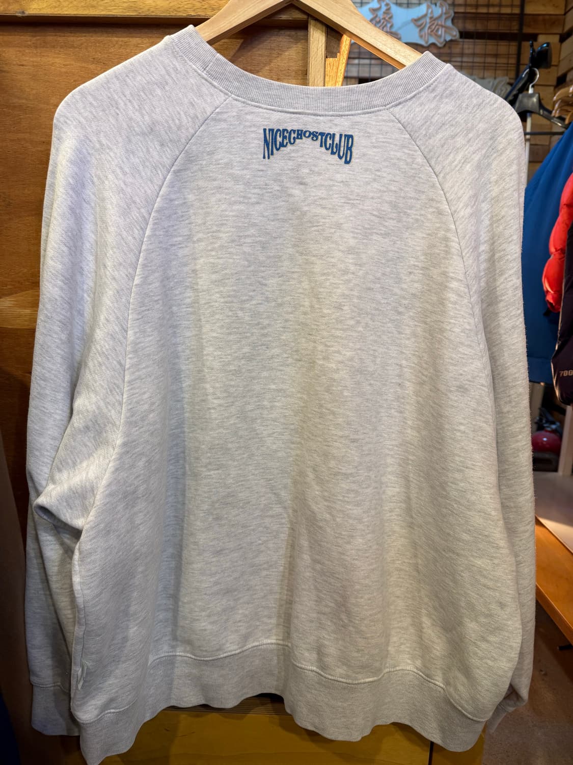 나이스고스트클럽 멜란지 맨투맨 상품이미지2