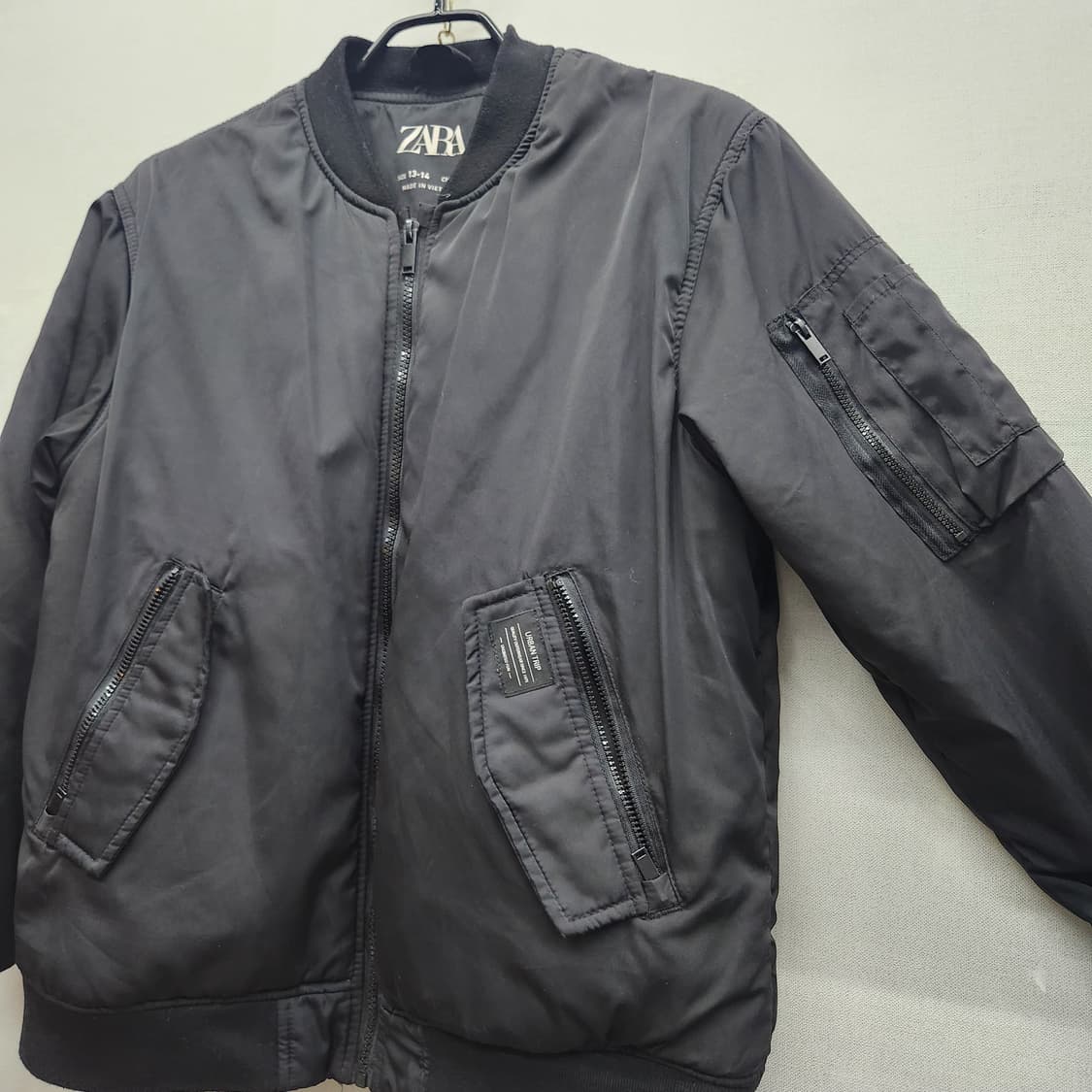자라 ZARA MA-1 항공점퍼 L 상품이미지2