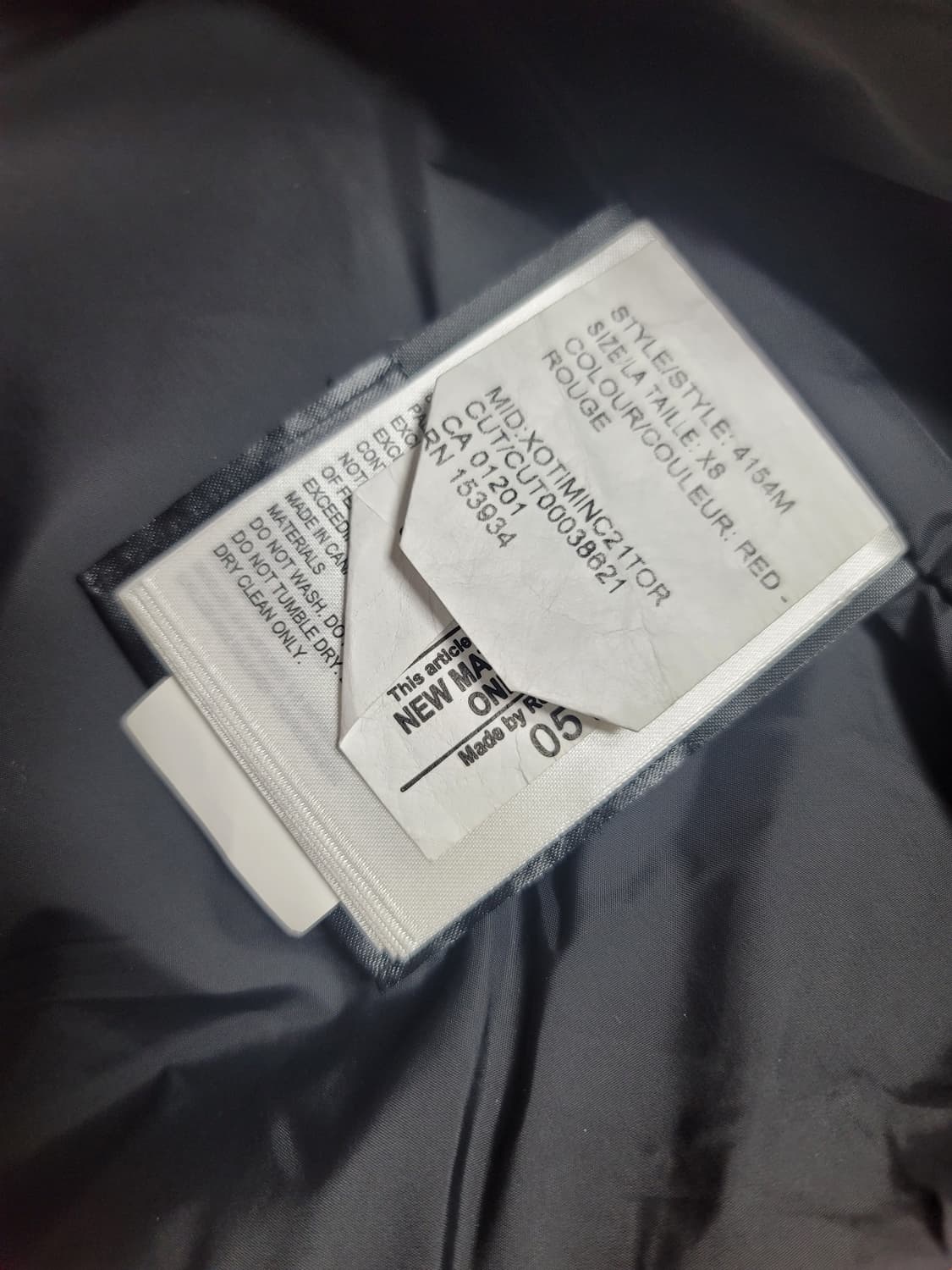 캐나다구스 패딩조끼 해외xs 한국100 상태극상 거의새옷 상품이미지8