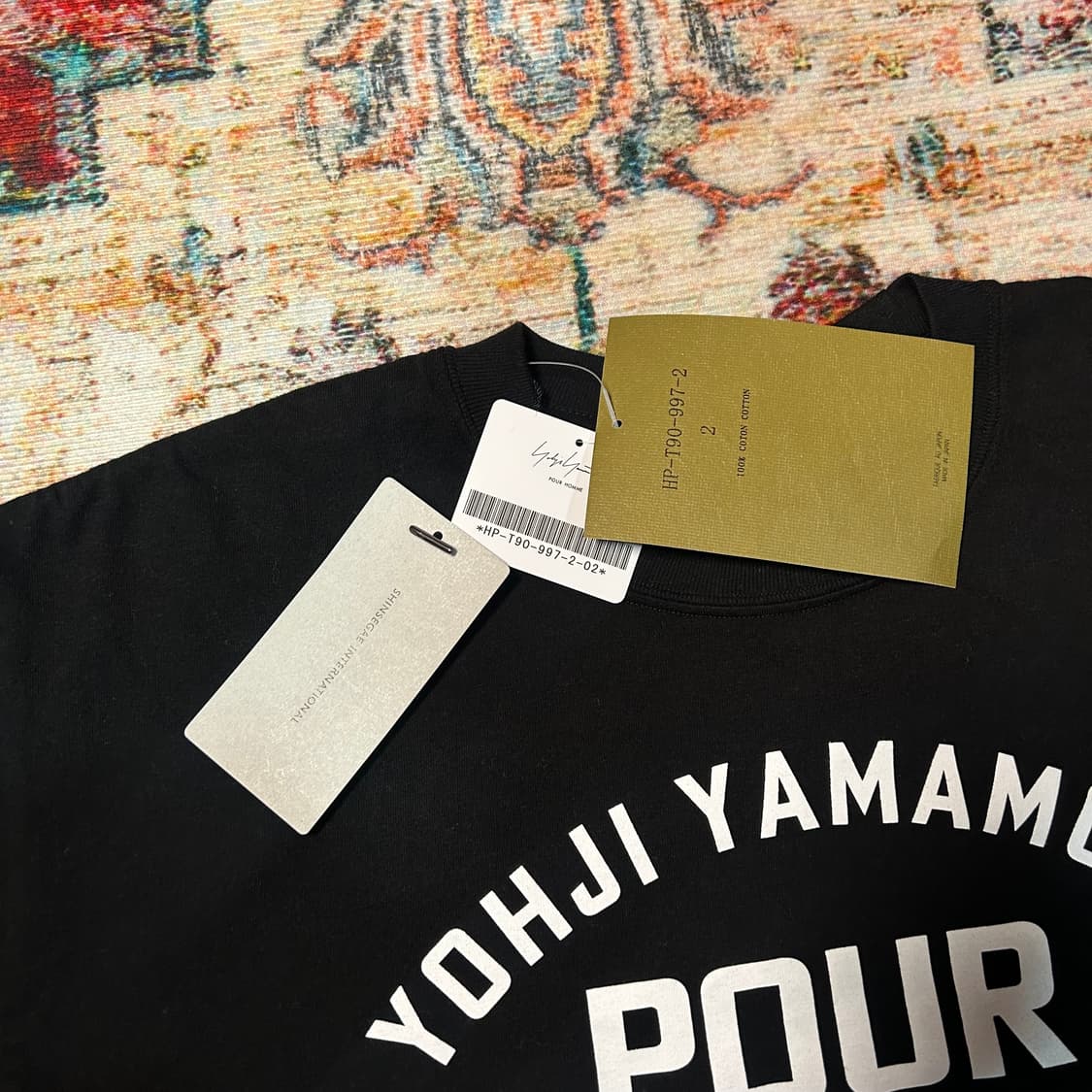 [L] 25ss 요지야마모토 네이버 후드 콜라보 반팔 상품이미지5