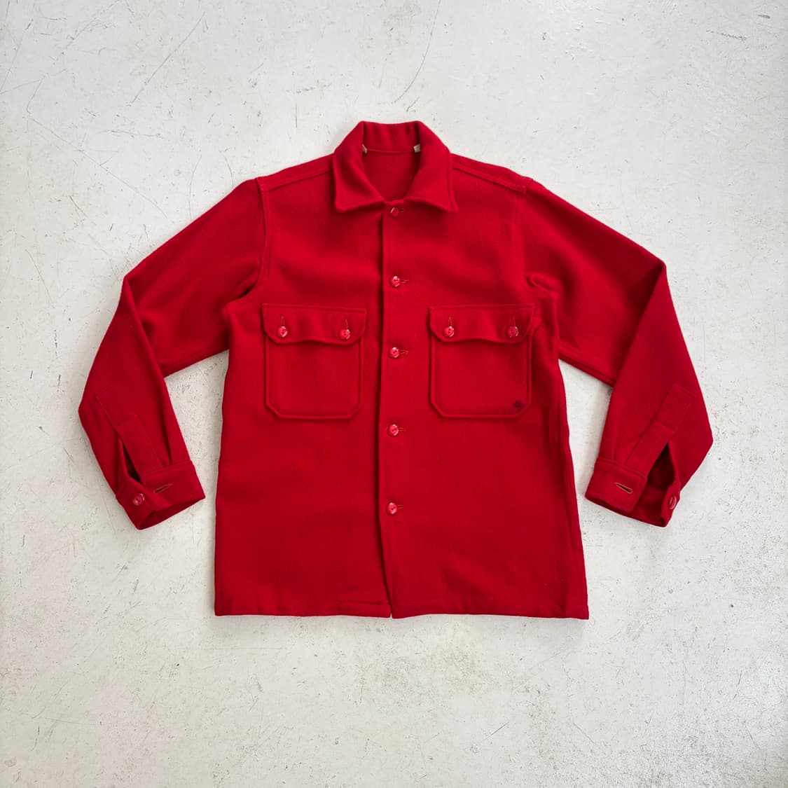 70s 보이 스카우트 오브 아메리카 울 셔츠 자켓 18 상품이미지1