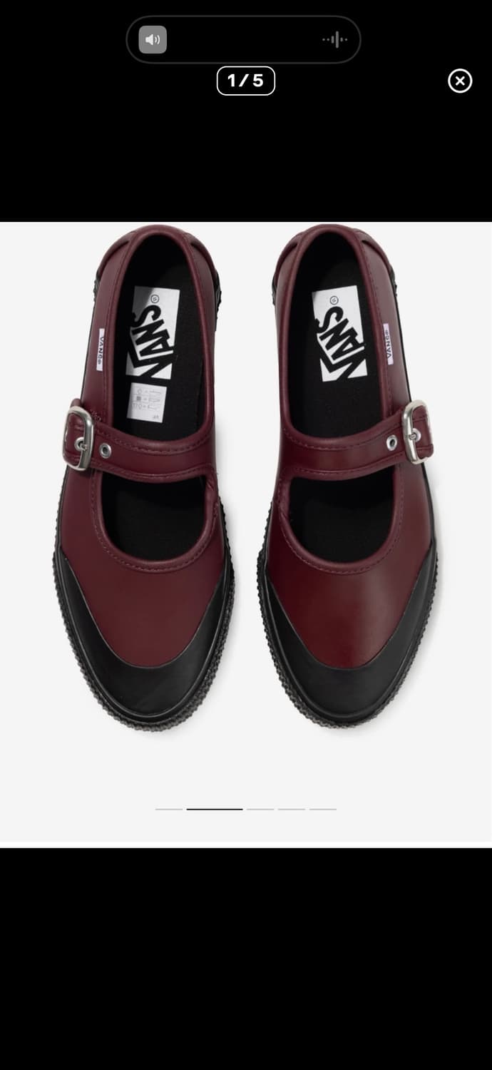 반스 프리미엄 레더 메리제인  상품이미지1