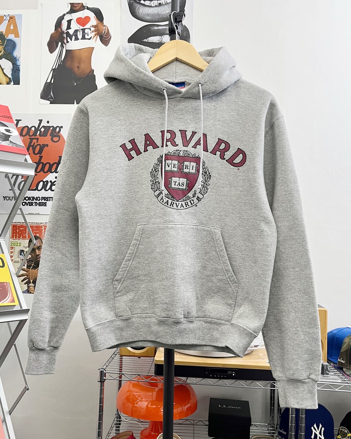 챔피온 00s 하버드 컬리지 후드티 상품이미지6