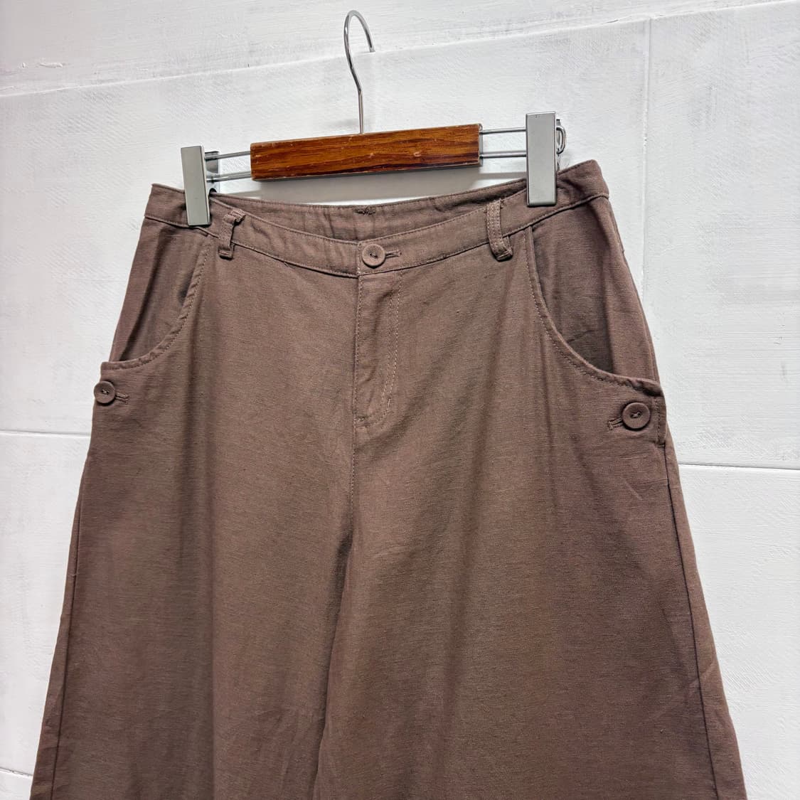 SM2 린넨 코튼 버뮤다 모리걸 레이스 팬츠  JPN 상품이미지2