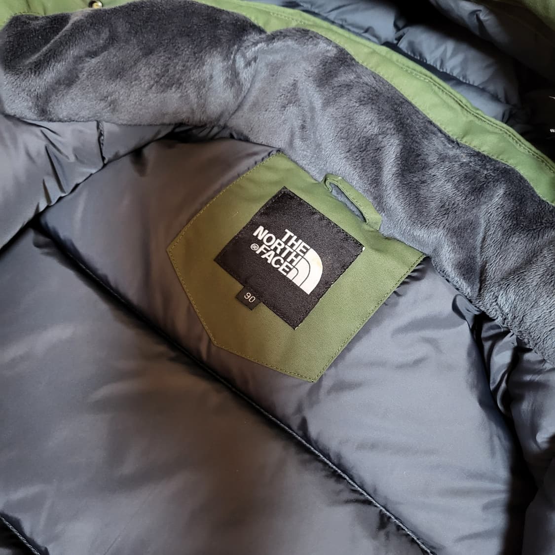 노스페이스 구스 다운 패딩(100) 상품이미지7