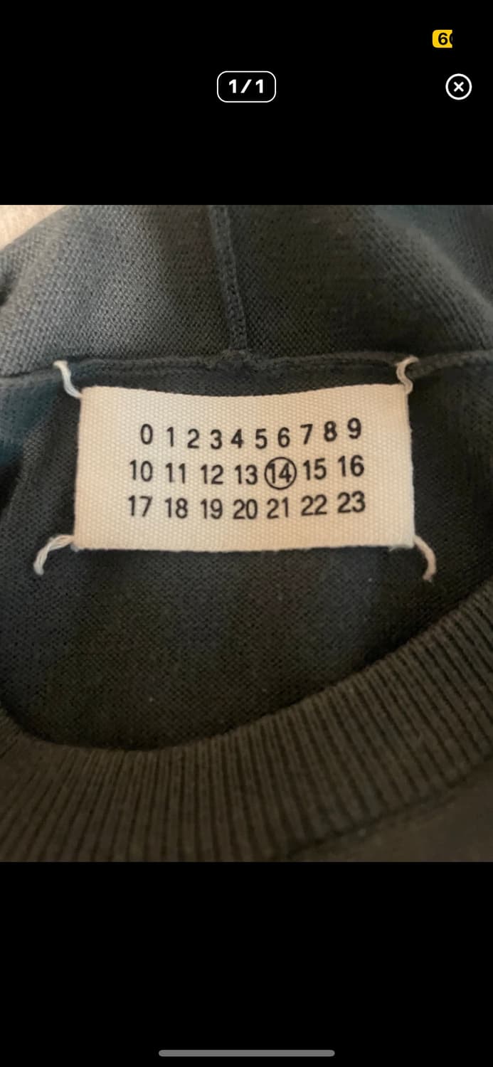 메종 마르지엘라 엘보 패치 울 니트 상품이미지4