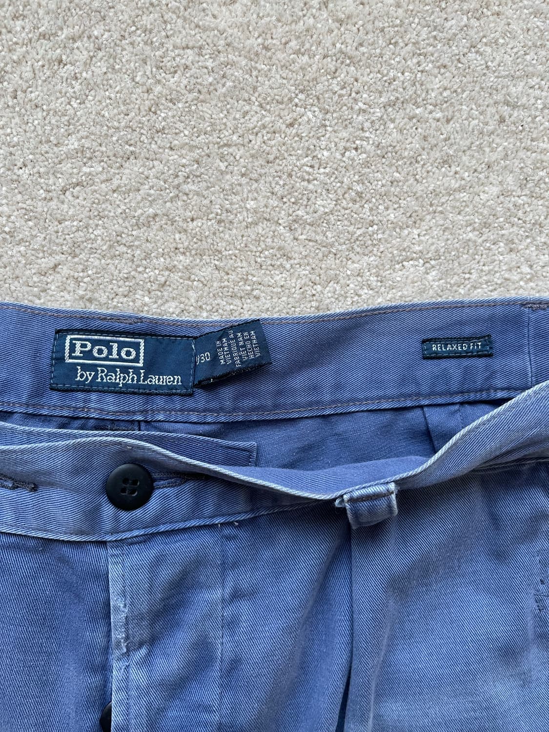 폴로 랄프로렌 버로스 릴렉스핏 디스트레스트 팬츠 (31-34) 상품이미지4