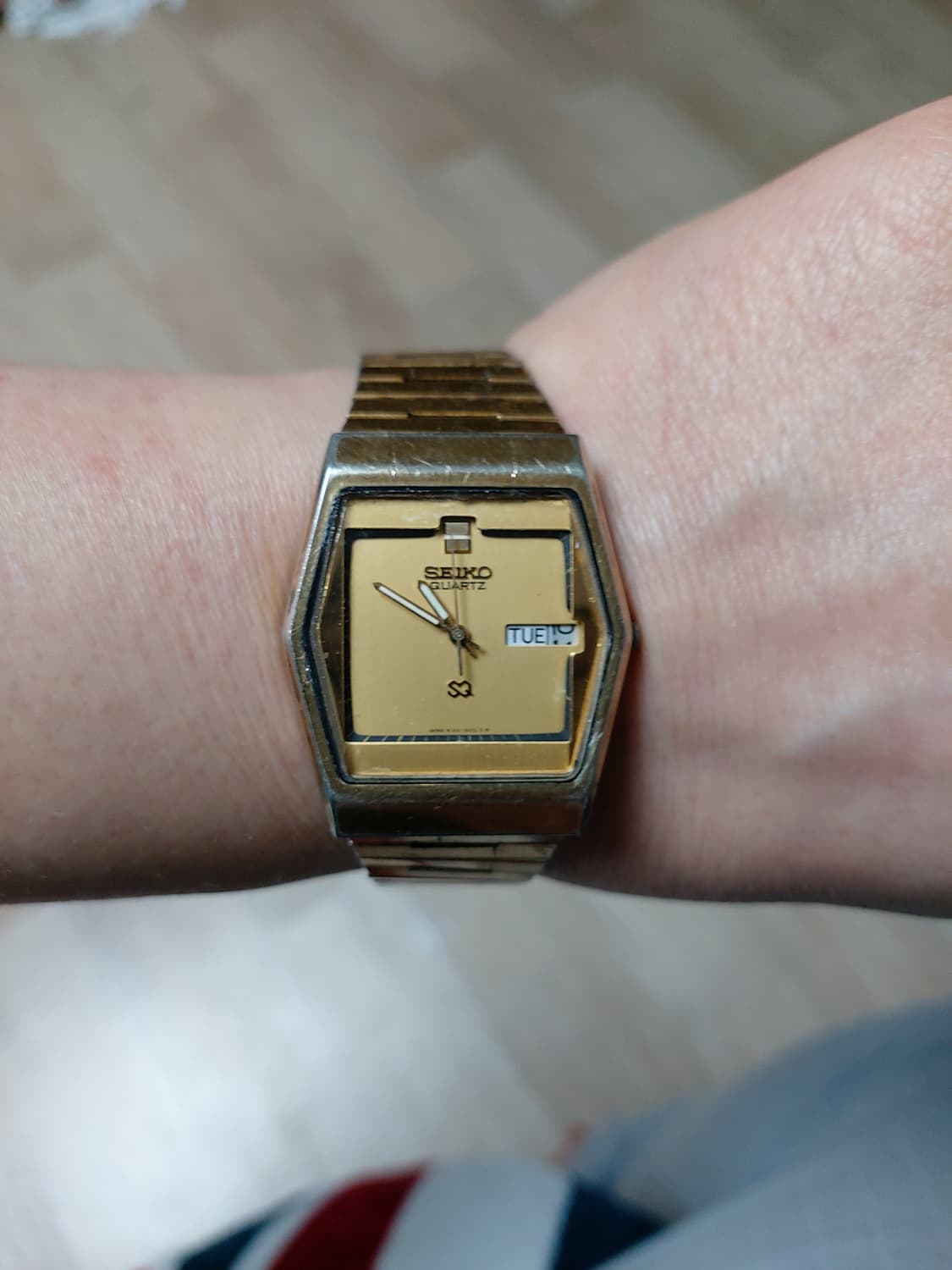 세이코 쿼츠 금장 빈티지 시계 상품이미지4