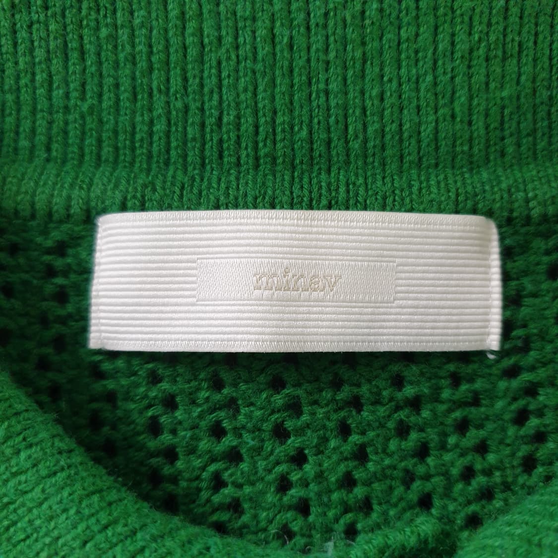 [무료배송] minav 반팔 니트 폴로 상품이미지2