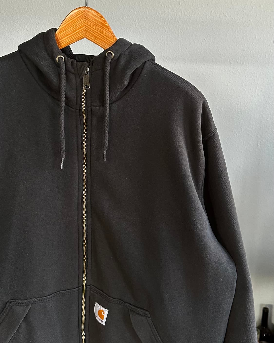 [L]칼하트 써멀 레인디펜더 루즈핏 후드집업 상품이미지4