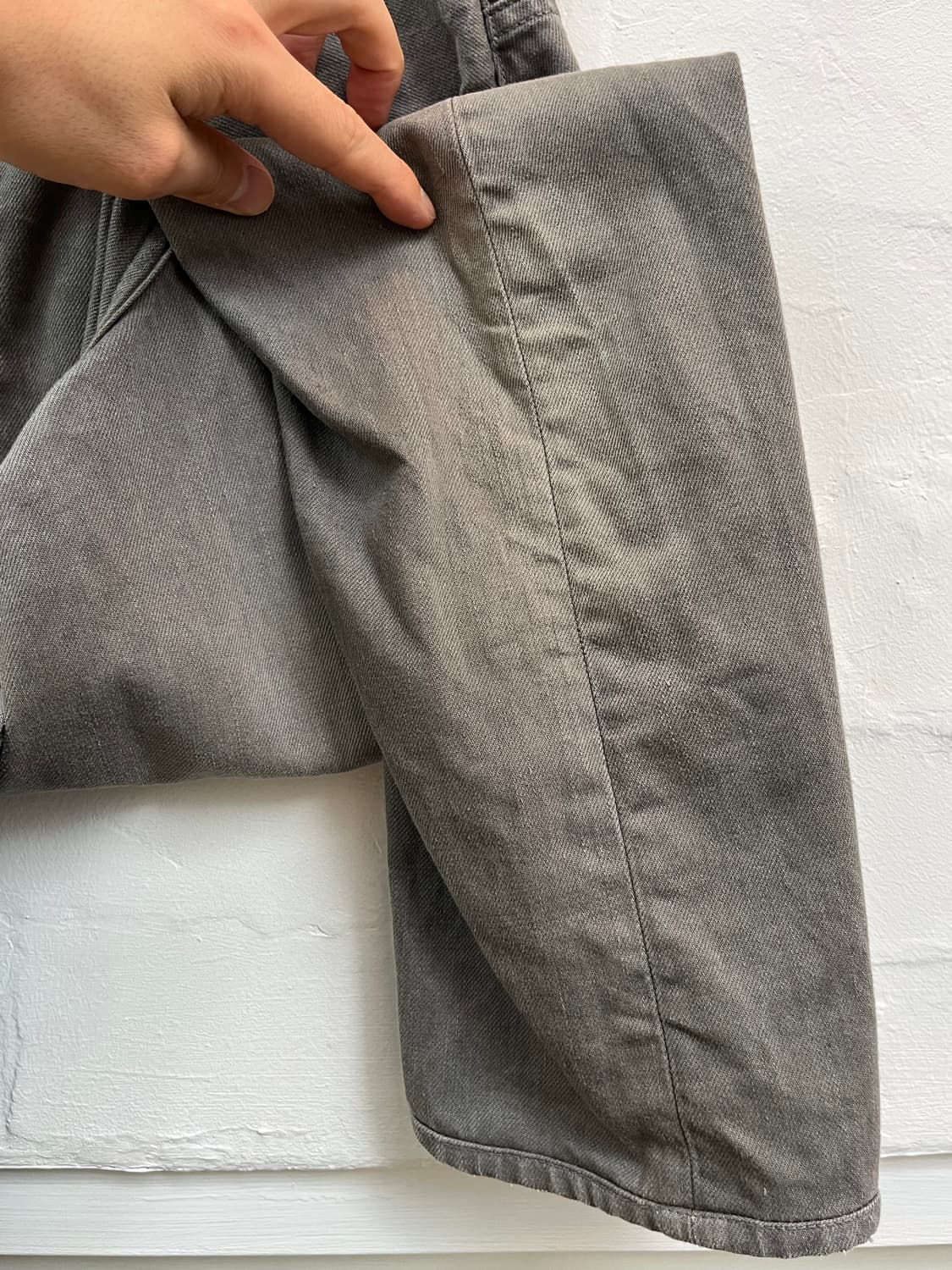 Allsaints 데님 커브드 팬츠 W32 상품이미지4