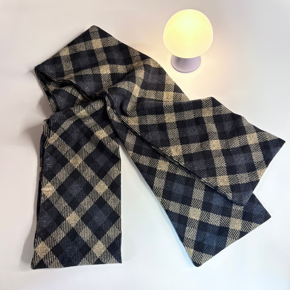 체크 페어리 히피 키치 머플러 스카트 JPN 상품이미지2