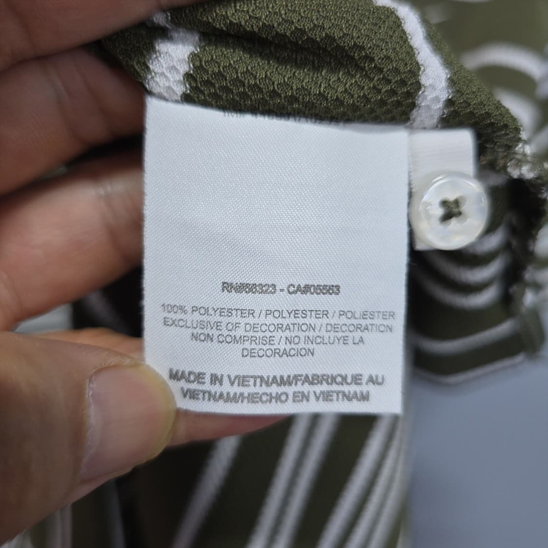 나이키 골프(NIKE GOLF) 스트라이프 카라 티셔츠 M 상품이미지5