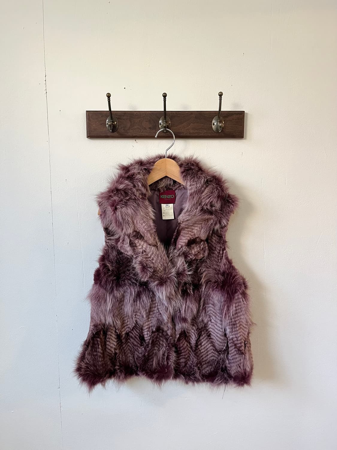 KENZO 라벤더 토끼퍼 베스트 상품이미지2