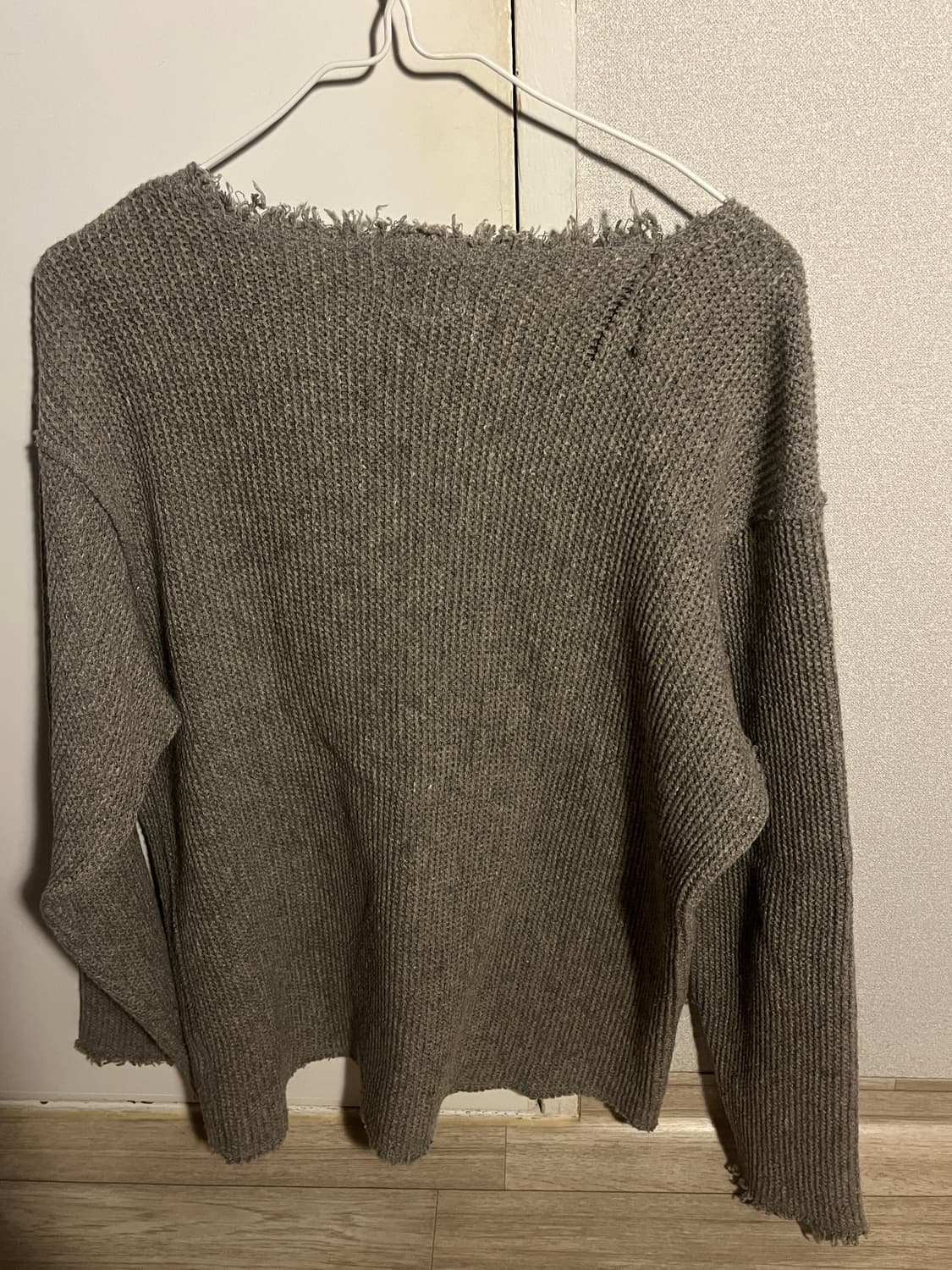 니들스 컷오프 보트넥 니트 M 상품이미지2