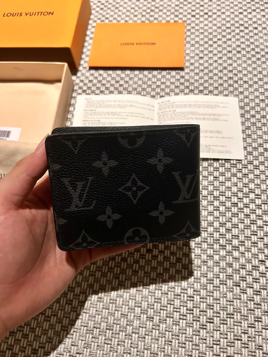 [새상품급] 루이비통 이클립스 반지갑 슬렌더 월릿 상품이미지3