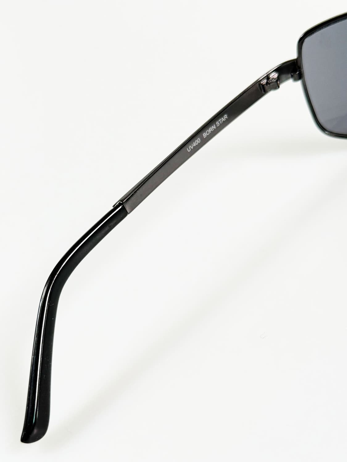 90s OCCHIALI 다크그레이 메탈 스퀘어 빈티지 선글라스 상품이미지8