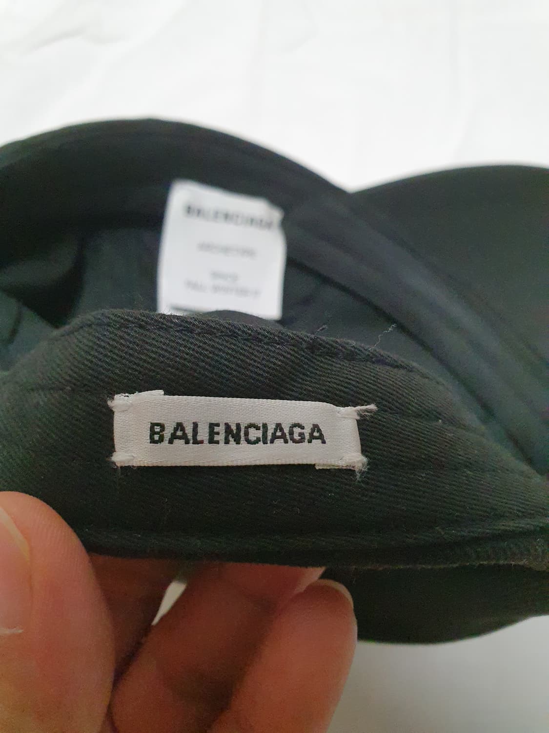 발렌시아가 웨이브로고 볼캡 상품이미지5