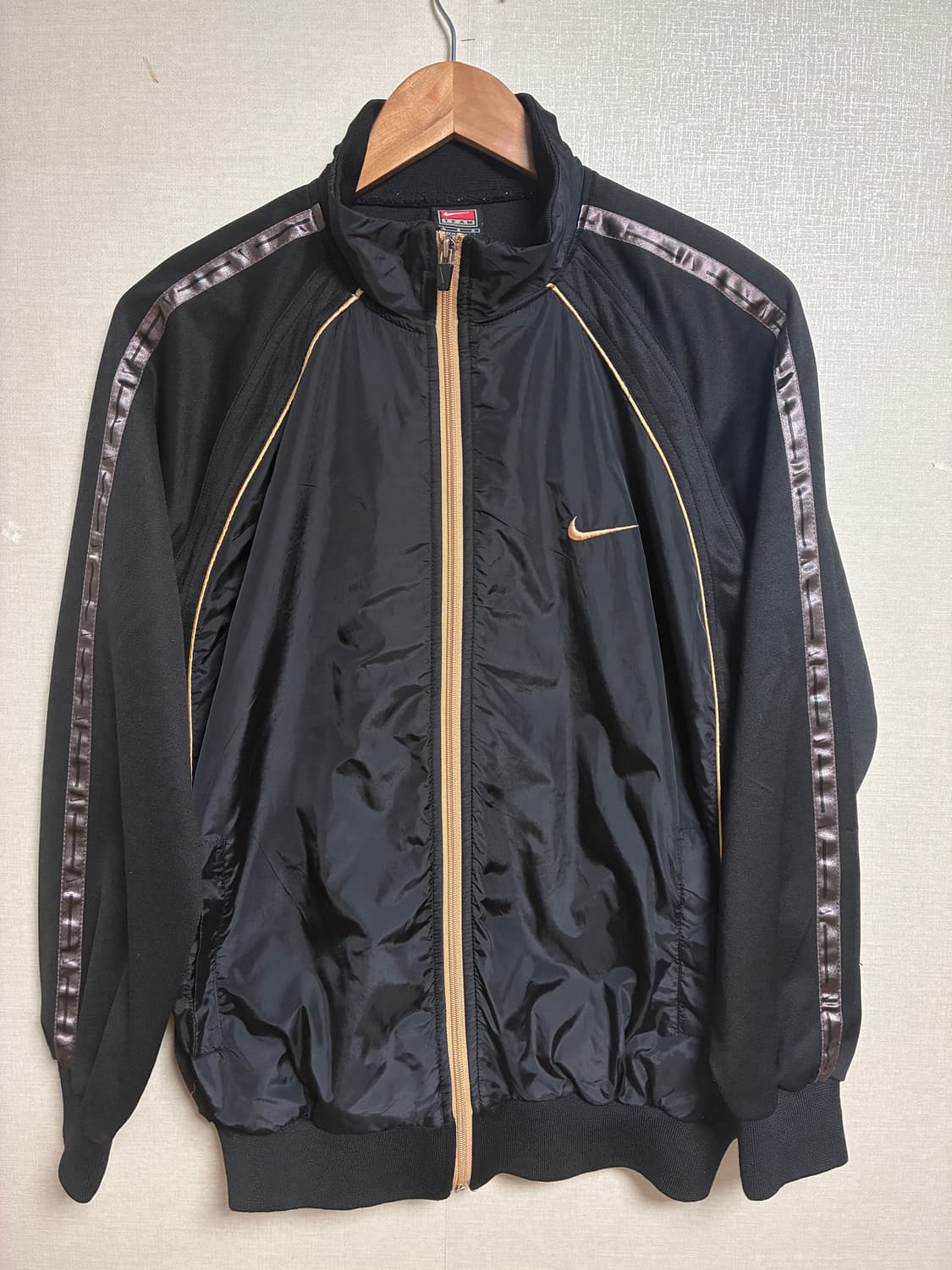 빈티지 나이키 올드스쿨 00's 집업 블랙 L 상품이미지2