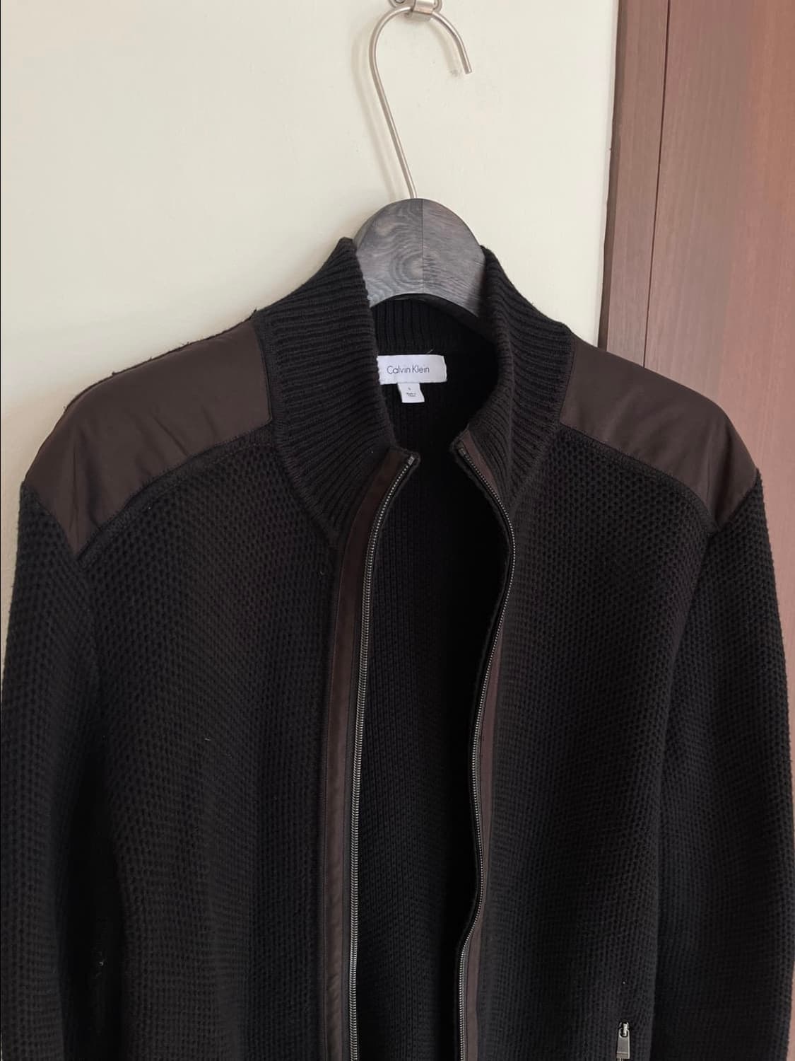 CK 캘빈클라인 니트 집업 상품이미지3