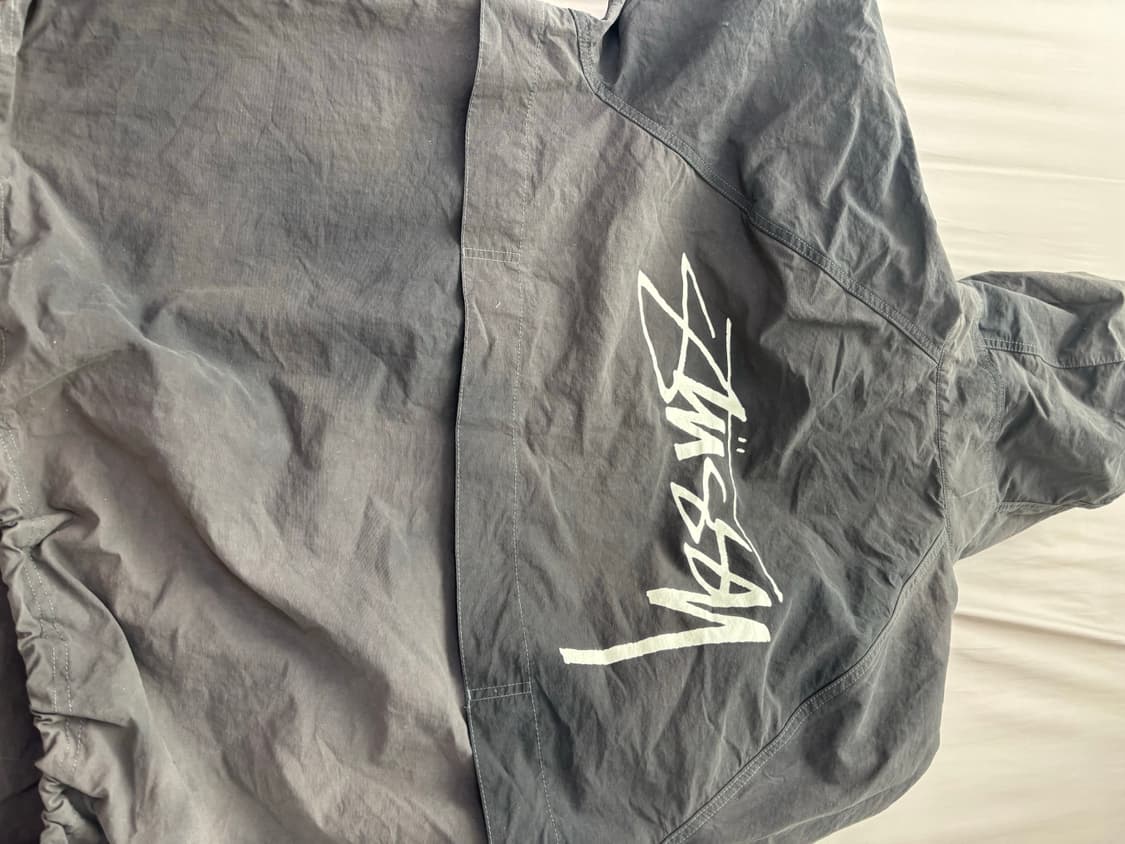 스투시 웨이브 다이 비치 쉘 자켓 블랙 2xl 상품이미지3