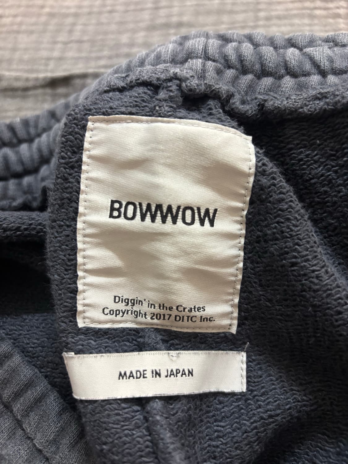 바우와우 Bowwow 하드 에이징 데미지드 스웻팬츠 XL 상품이미지5