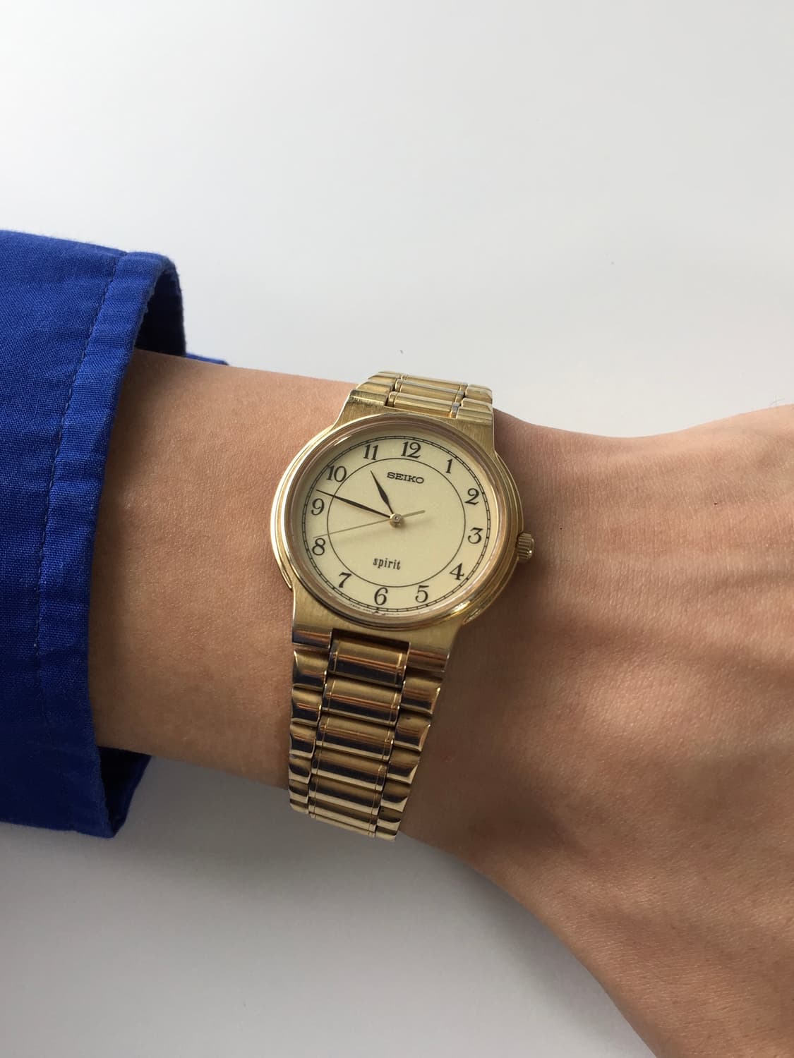 90s seiko spirit arabic gold quartz 상품이미지4