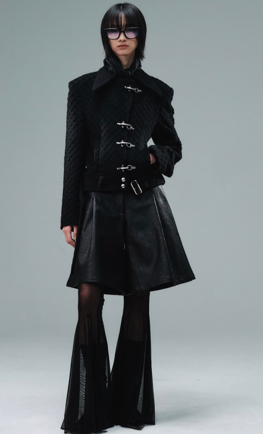 Grace elwood 버클 알파카 울 자켓 상품이미지1