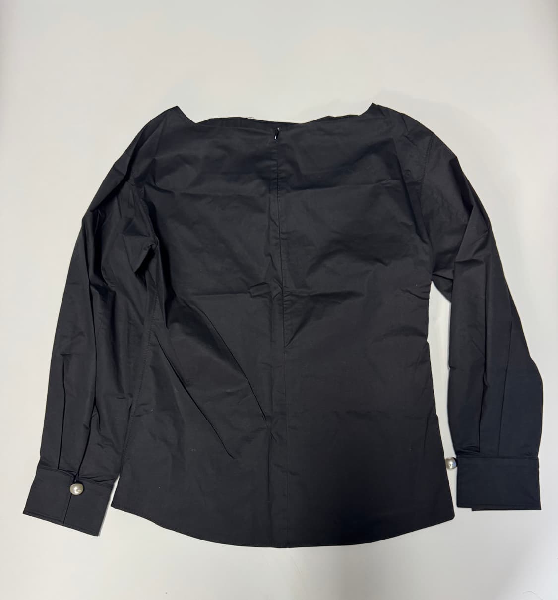 여성 한섬 타임 Time 코튼 긴팔 블라우스 S 상품이미지2