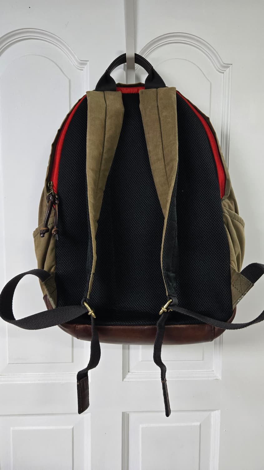 파슬fossil 빈티지 캔버스레더 백팩 상품이미지5
