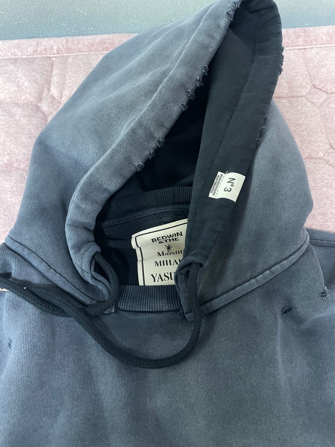 (46사이즈)미하라야스히로 후드티 판매해요 상품이미지6