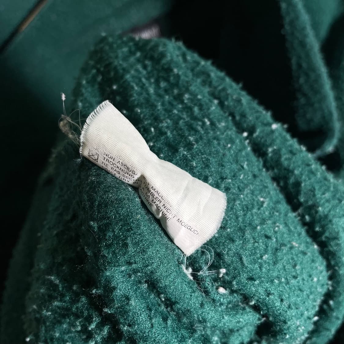 입생로랑 로고 자수 후리스 자켓 상품이미지8