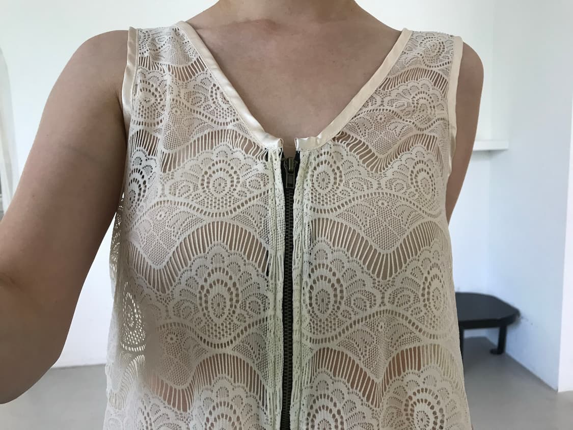 vintage lace sleeveless 상품이미지3