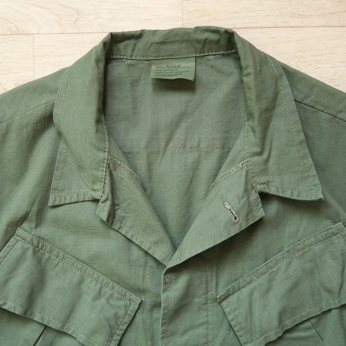 빈티지 정글 퍼티그 립스탑 자켓 상품이미지2