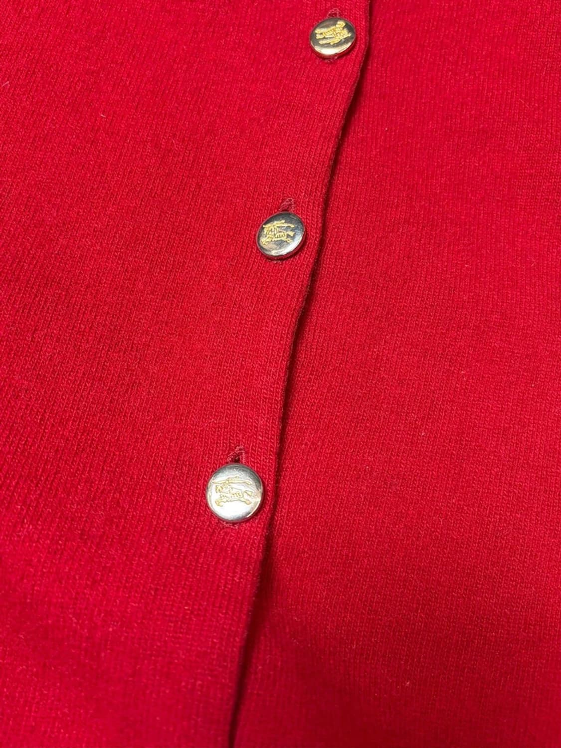 버버리 90's 금장 니트 가디건 PN9227 상품이미지3