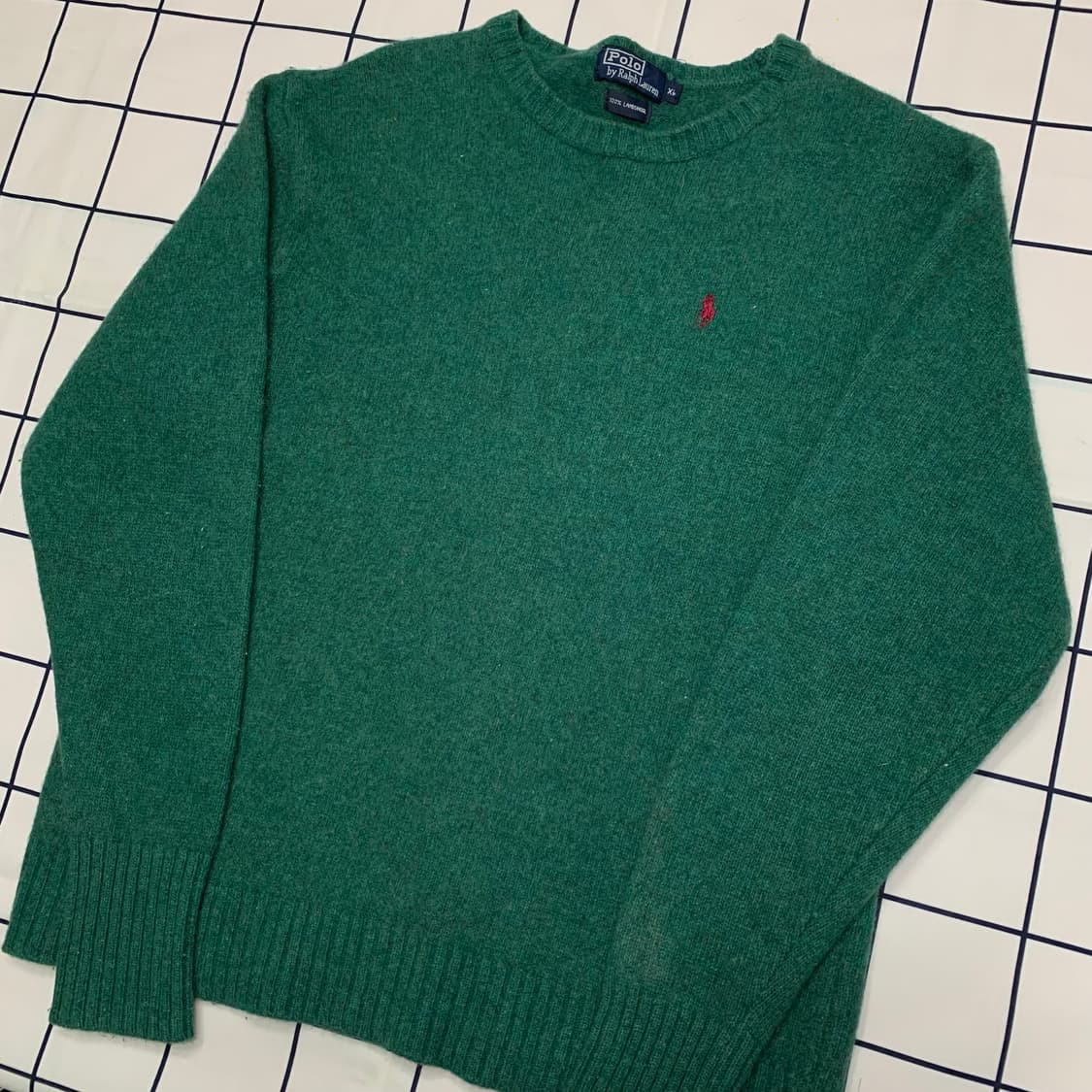 폴로 랄프로렌 딥그린 니트 상품이미지1