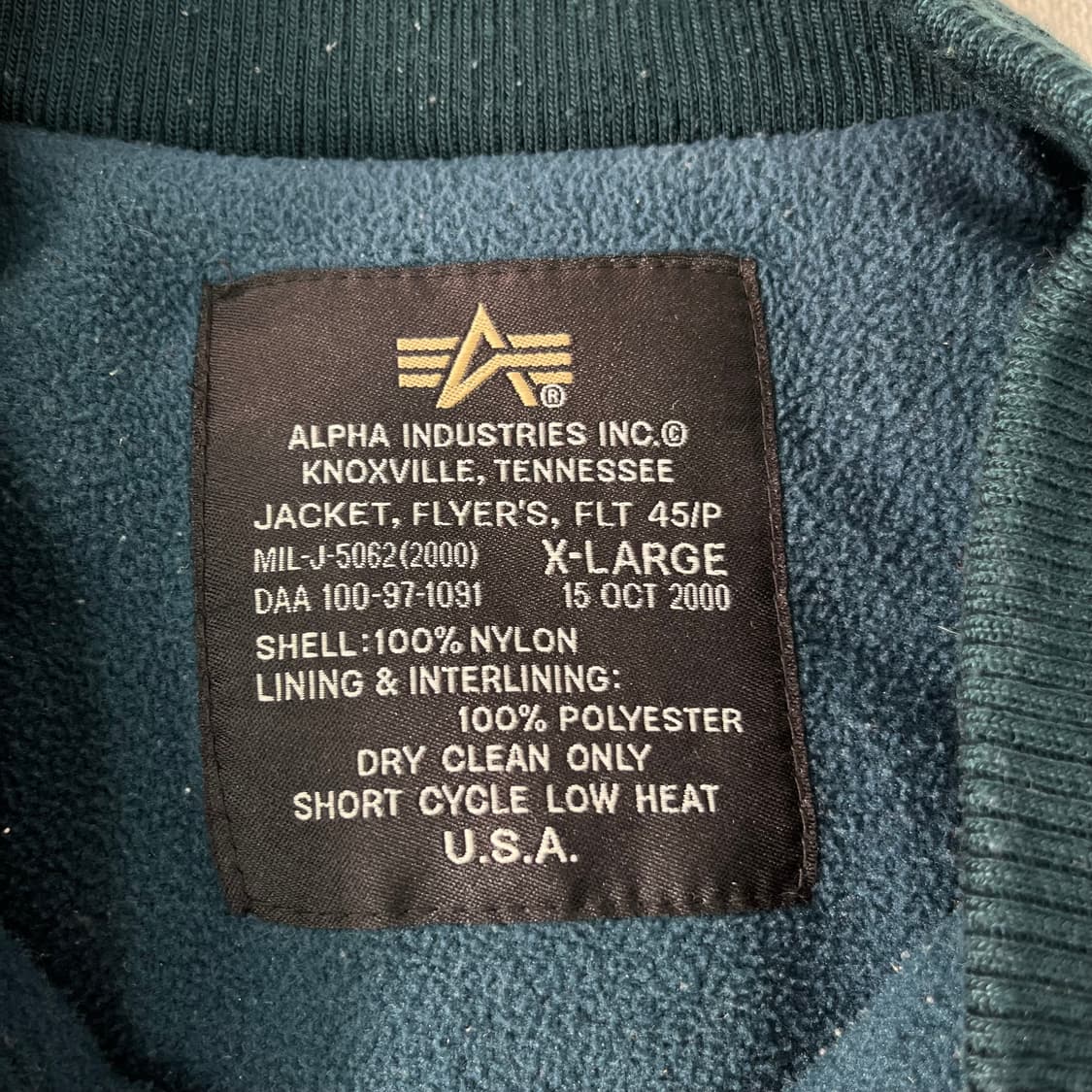 105 알파인더스트리 플라이트 MA-1 항공자켓 상품이미지4